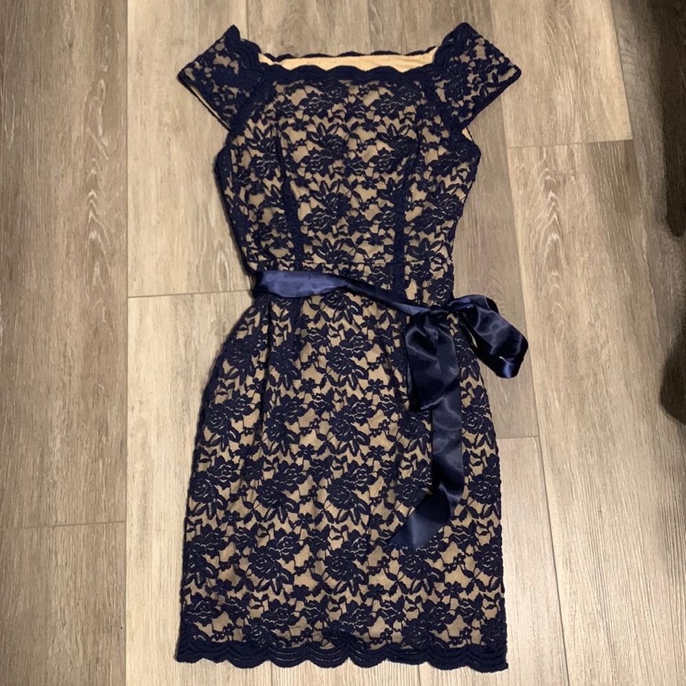 Navy Blue Semi-formal Dress